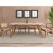 Kit 04 Cadeiras Decorativas Sala de Jantar Madeira Champagne Ravi Linho Bege G60 - Gran Belo