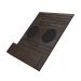 Kit 06 Esteiras Bandejas Com Suporte Para Copos e Controle Para Sofá MDF Tabaco G20 - Gran Belo