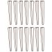 Kit 14 Pés de Metal 60 CM Hairpin Legs Mesa de Canto Aparador Bronze G41