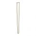 Kit 16 Pés de Metal 90 CM Hairpin Legs Aparador e Mesa de Canto Dourado G41