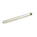 Kit 16 Pés de Metal 90 CM Hairpin Legs Aparador e Mesa de Canto Dourado G41