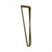 Kit 18 Pés de Metal 25 CM Hairpin Legs Rack e Puffs Dourado G41