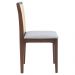 Kit 2 Cadeira Decorativa Sala de Jantar Steve Amêndoa G55 - Gran Belo