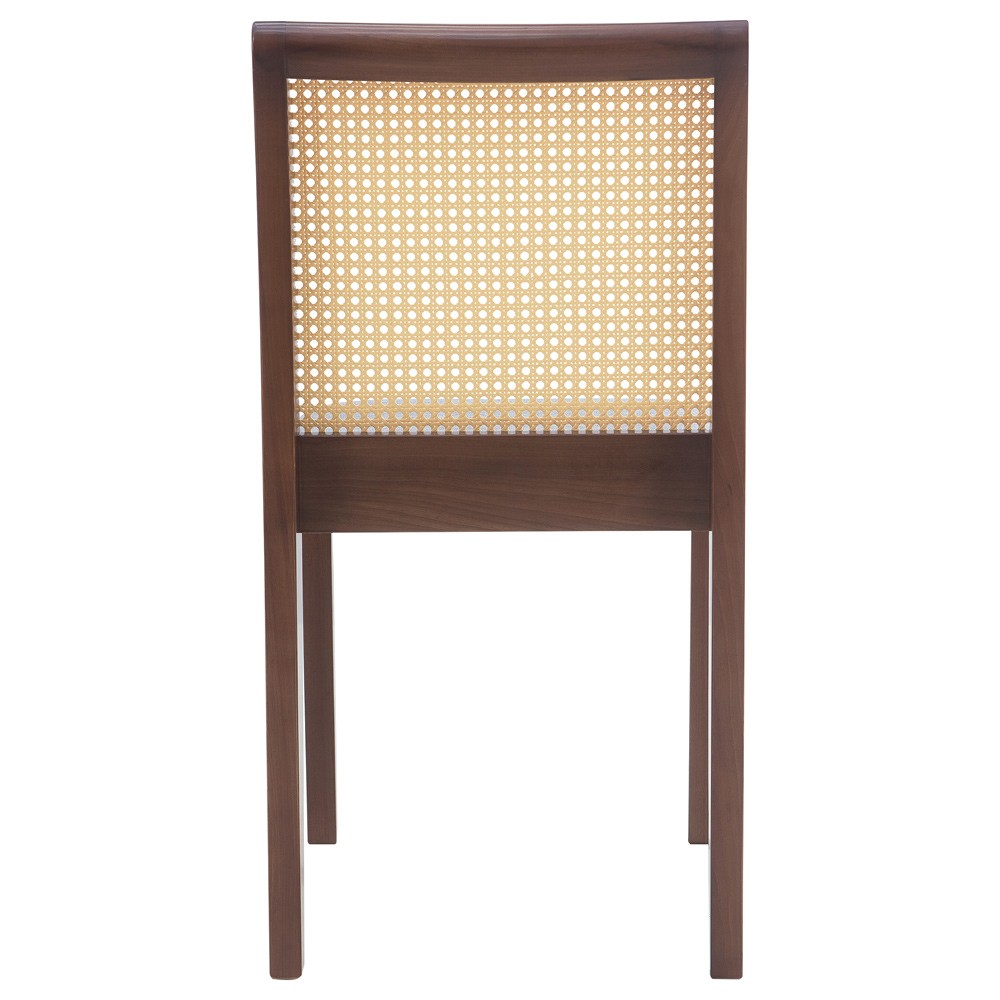 Kit 2 Cadeira Decorativa Sala de Jantar Steve Amêndoa G55 - Gran Belo