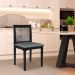 Kit 2 Cadeira Decorativa Sala de Jantar Steve Ébano G55 - Gran Belo