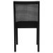 Kit 2 Cadeira Decorativa Sala de Jantar Steve Ébano G55 - Gran Belo