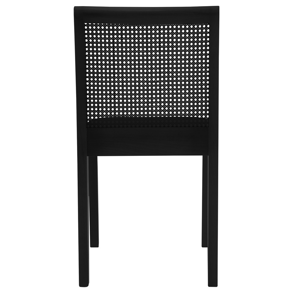 Kit 2 Cadeira Decorativa Sala de Jantar Steve Ébano G55 - Gran Belo