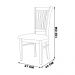 Kit 2 Cadeiras Decorativa Sala de Jantar Madeira Maciça Bakeri Linho Cinza/Imbuia G42 - Gran Belo