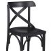 Kit 2 Cadeiras Decorativas Crift Preto - Gran Belo