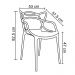 Kit 2 Cadeiras Decorativas Sala e Cozinha Feliti (PP) Amarela G56 - Gran Belo