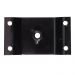 Kit 2 Chapinhas Chapa Elevada Fixação Pés Palito Rosca 5/16 Preto G59