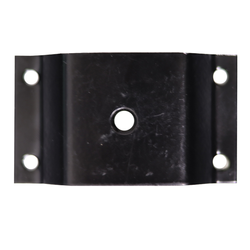 Kit 2 Chapinhas Chapa Elevada Fixação Pés Palito Rosca 5/16 Preto G59