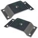 Kit 2 Chapinhas Chapa Elevada Fixação Pés Palito Rosca 5/16 Zincado G59