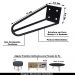 Kit 2 Pés de Metal 15 CM Hairpin Legs Mesas de Centro Puffs Preto G41
