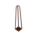 Kit 2 Pés de Metal 25 CM Hairpin Legs Rack e Puffs Bronze G41