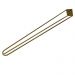 Kit 2 Pés de Metal 60 CM Hairpin Legs Mesa de Canto Aparador Dourado G41
