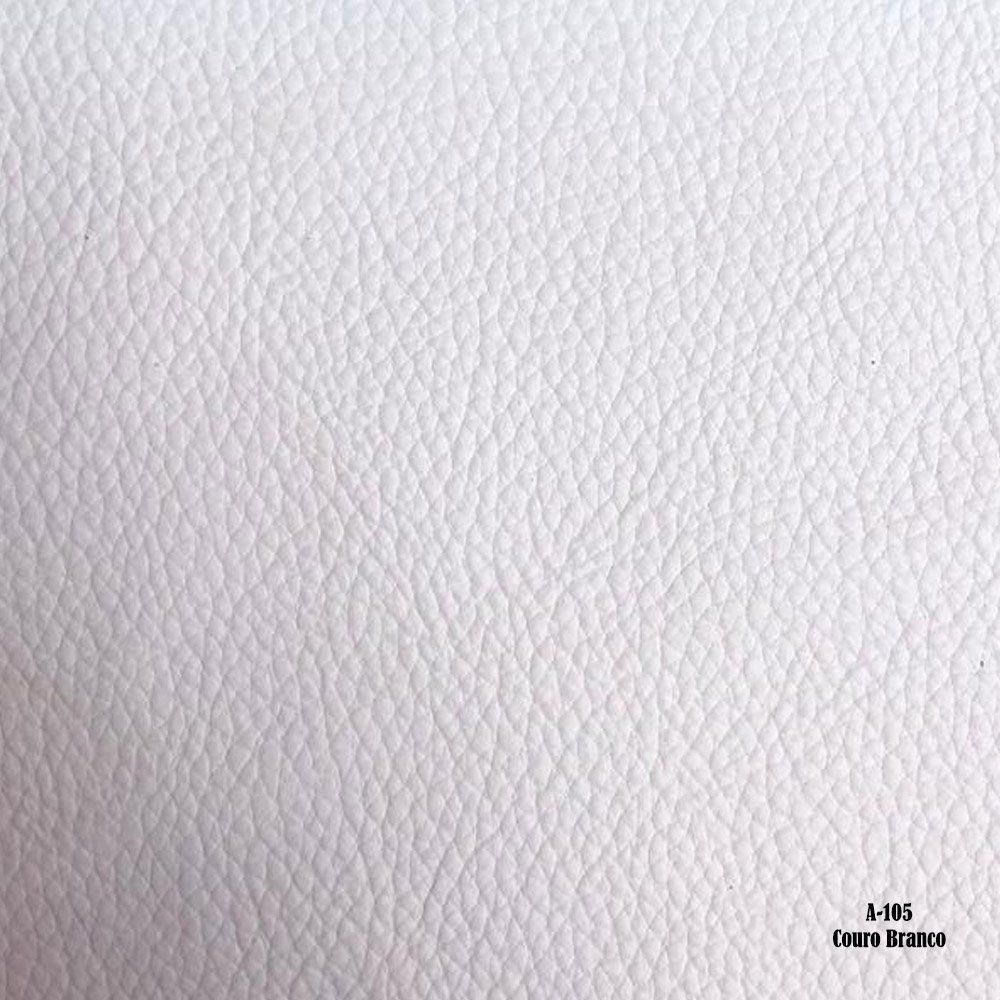 Kit 2 Poltronas Decorativa MaggioreCouro Branco G58 - Gran Belo