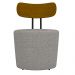 Kit 2 Poltronas Decorativas Addams Linho Cinza G45 - Gran Belo