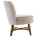 Kit 2 Poltronas Decorativas Amber Linho Bege G66 - Gran Belo