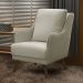 Kit 2 Poltronas Decorativas Catar com Tachas Veludo Bege Claro G33 - Gran Belo