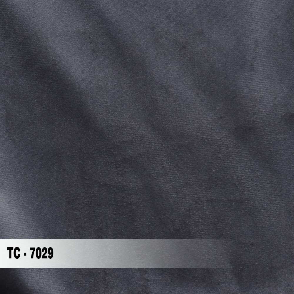 Kit 2 Poltronas Decorativas Catar com Tachas Veludo Cinza Chumbo G33 - Gran Belo