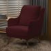Kit 2 Poltronas Decorativas Catar com Tachas Veludo Marsala G33 - Gran Belo