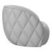 Kit 2 Poltronas Decorativas Clarke Linho Cinza G45 - Gran Belo