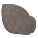 Kit 2 Poltronas Decorativas Clarke Veludo Bege G45 - Gran Belo