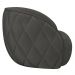 Kit 2 Poltronas Decorativas Clarke Veludo Cinza G45 - Gran Belo