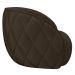 Kit 2 Poltronas Decorativas Clarke Veludo Marrom G45 - Gran Belo