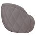 Kit 2 Poltronas Decorativas Clarke Veludo Rosê G45 - Gran Belo