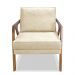 Kit 2 Poltronas Decorativas De Luxo Frida Linho Pérola G63 - Gran Belo