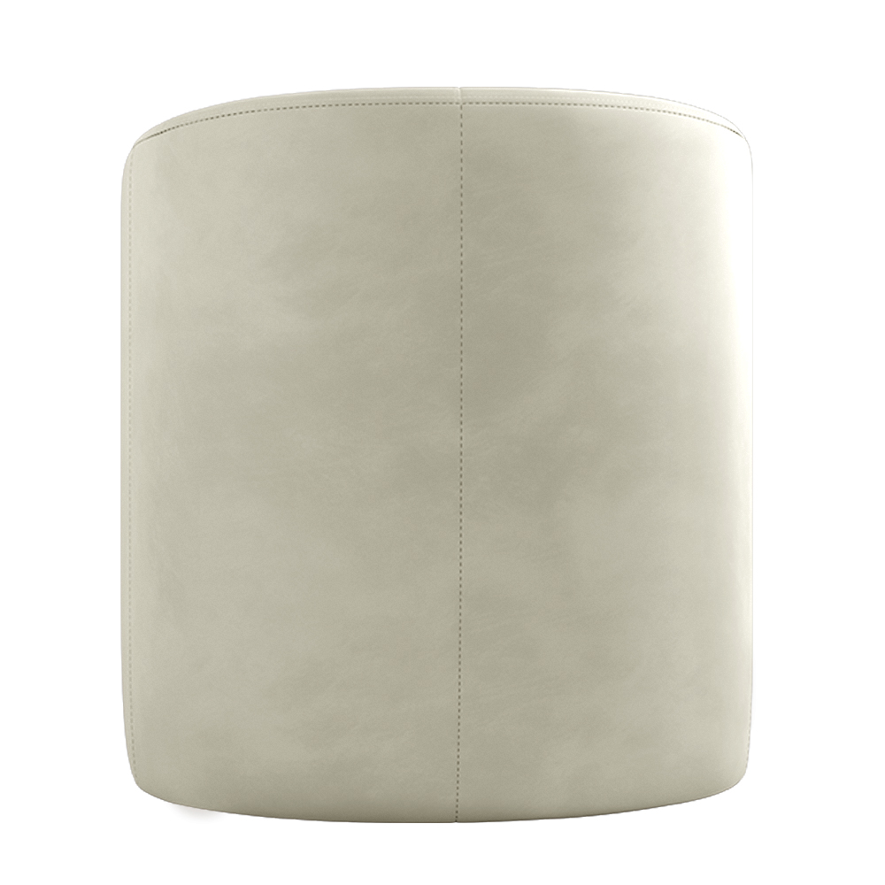 Kit 2 Poltronas Decorativas Design Moderno Bel Sala de Estar Base Giratória Veludo Bege G33 - Gran Belo