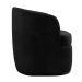 Kit 2 Poltronas Decorativas Design Moderno Bel Sala de Estar Base Giratória Veludo Preto G33 - Gran Belo
