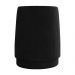 Kit 2 Poltronas Decorativas Estilo Único Éfeso Sala de Estar Base Giratória Veludo Preto G33 - Gran Belo