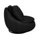 Kit 2 Poltronas Decorativas Giratória Sala de Estar Afrodite PU Preto G45 - Gran Belo