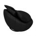 Kit 2 Poltronas Decorativas Giratória Sala de Estar Afrodite PU Preto G45 - Gran Belo