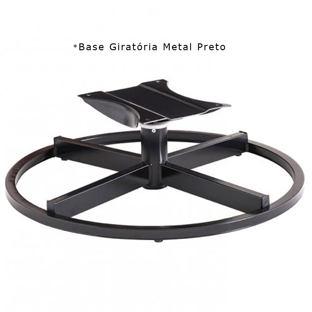 Kit 2 Poltronas Decorativas Giratória Sala de Estar Afrodite Veludo Marrom Claro G45 - Gran Belo