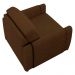 Kit 2 Poltronas Decorativas Pés Madeira Maceió Veludo Marrom G45 - Gran Belo