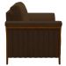 Kit 2 Poltronas Decorativas Pés em Madeira Market Veludo Marrom G45 - Gran Belo