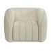 Kit 2 Poltronas Decorativas Sala de Estar Adam Boucle Off White G45 - Gran Belo