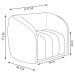 Kit 2 Poltronas Decorativas Sala de Estar Adam PU Caramelo G45 - Gran Belo