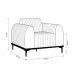 Kit 2 Poltronas Decorativas Sala de Estar Base de Madeira Euro Veludo Verde G15 - Gran Belo