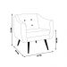 Kit 2 Poltronas Decorativas Sala de Estar Pés Palito Cuddle Veludo Rosa G17 - Gran Belo