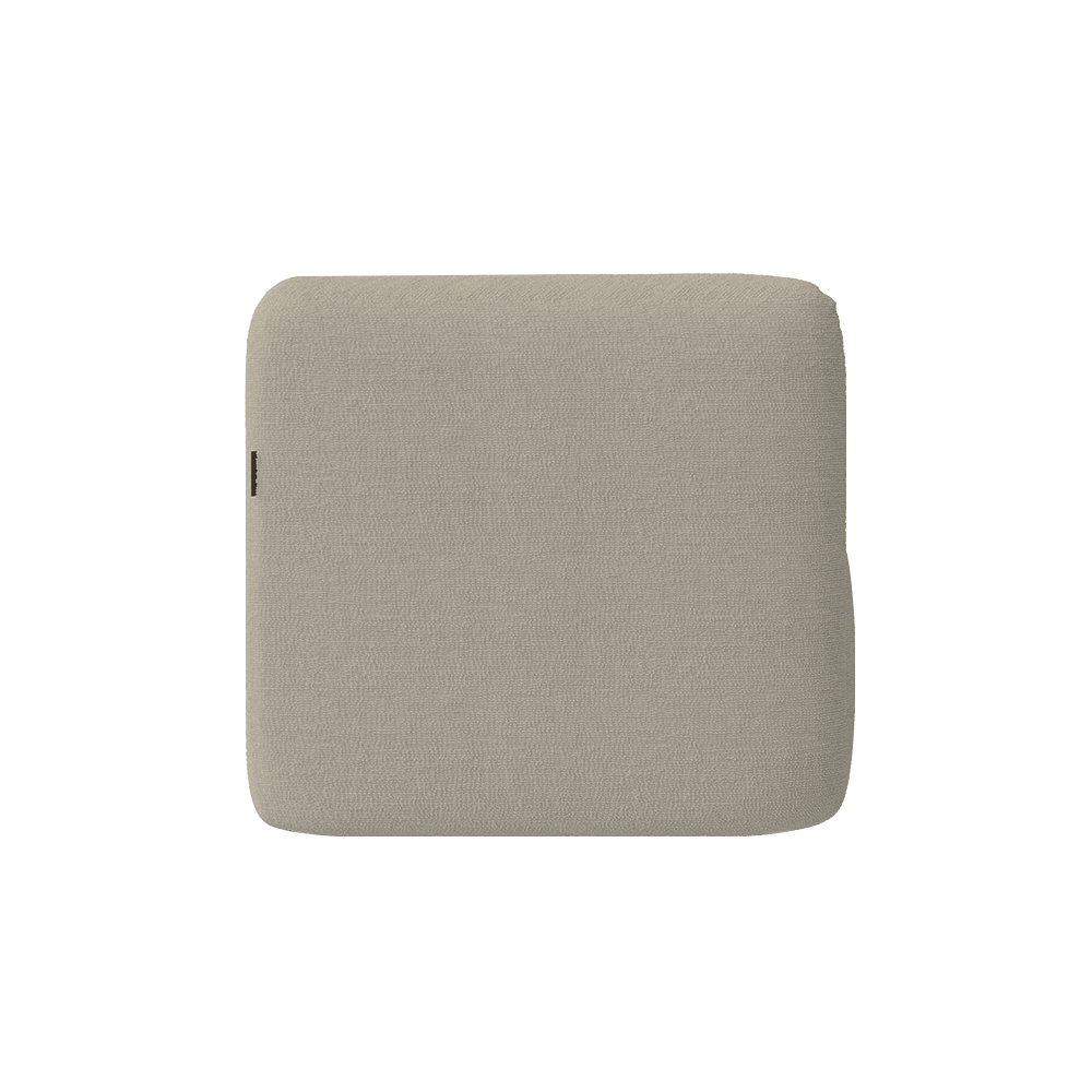 Kit 2 Poltronas Decorativas Sala de Estar Trinidad Base Fixa Bouclê Bege G33 - Gran Belo