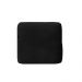 Kit 2 Poltronas Decorativas Sala de Estar Trinidad Base Fixa Veludo Preto G33 - Gran Belo