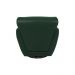 Kit 2 Poltronas Decorativas Valentina Sala de Estar Giratória Couro Verde Brilho G40 - Gran Belo