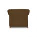 Kit 2 Poltronas Decorativas com 2 Almofadas Armstrong Suede Caramelo G63 - Gran Belo