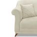 Kit 2 Poltronas Decorativas com 2 Almofadas Armstrong Veludo Bege G63 - Gran Belo