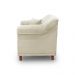 Kit 2 Poltronas Decorativas com 2 Almofadas Armstrong Veludo Bege G63 - Gran Belo